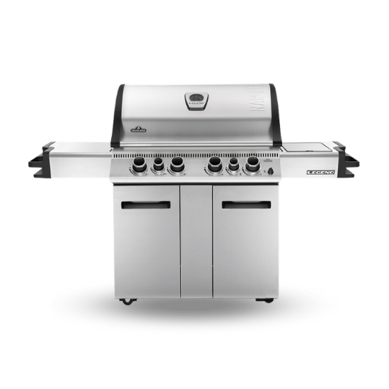 Picture of Legend 605 Propane Gas Grill with Infrared Side and Rear Burners, Stainless Steel