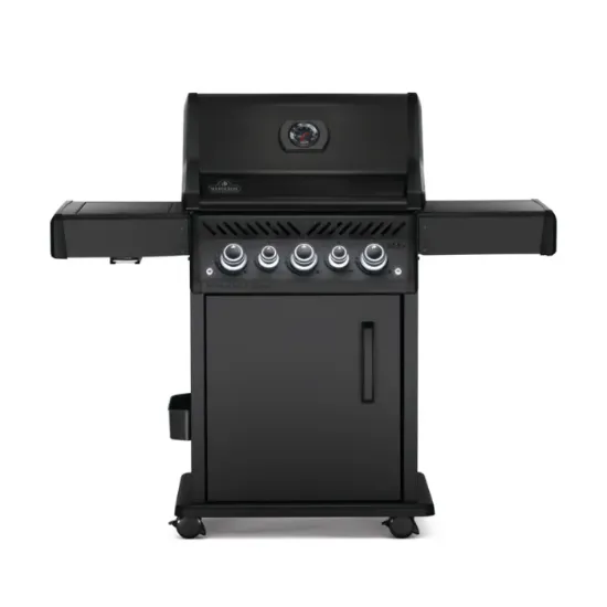 Picture of Offered by The Grills Shop Store - Rogue® SE 425 Propane Gas Grill with Infrared Rear and Side Burners, Black | Napoleon