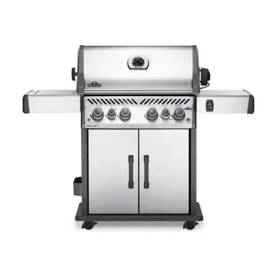 Picture of Rogue® SE 525 Propane Gas Grill with Infrared Rear and Side Burners, Stainless Steel