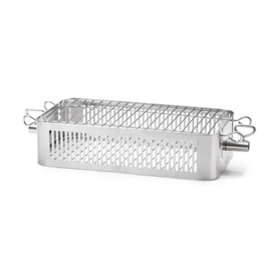 Picture of Offered by The Grills Shop Store - Adjustable Stainless Steel Rotisserie Basket | Napoleon
