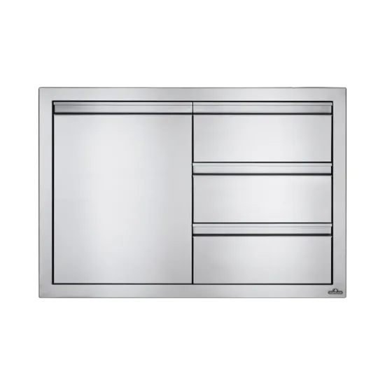 Picture of Offered by The Grills Shop Store - 36" X 24" Single Door & Triple Drawer Combo | Napoleon