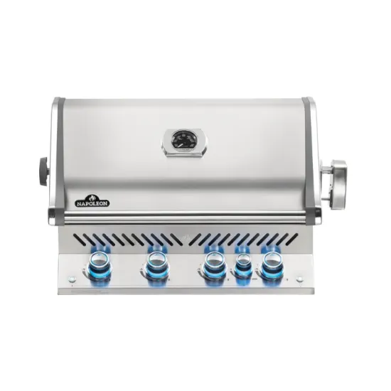 Picture of Offered by The Grills Shop Store - Built-in Prestige PRO™ 500 Natural Gas Grill Head with Infrared Rear Burner, Stainless Steel - Natur | Napoleon