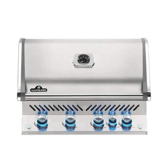 Picture of Built-in Prestige PRO™ 500 Propane Gas Grill Head with Infrared Rear Burner, Stainless Steel