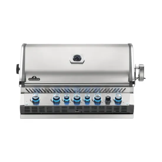 Picture of Built-in Prestige PRO™ 665 Natural Gas Grill Head with Infrared Rear Burner, Stainless Steel