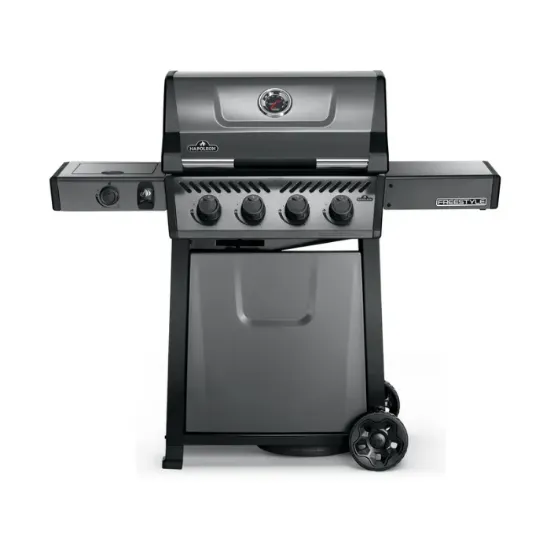 Picture of Freestyle 425 Propane Gas Grill with Range Side Burner, Graphite