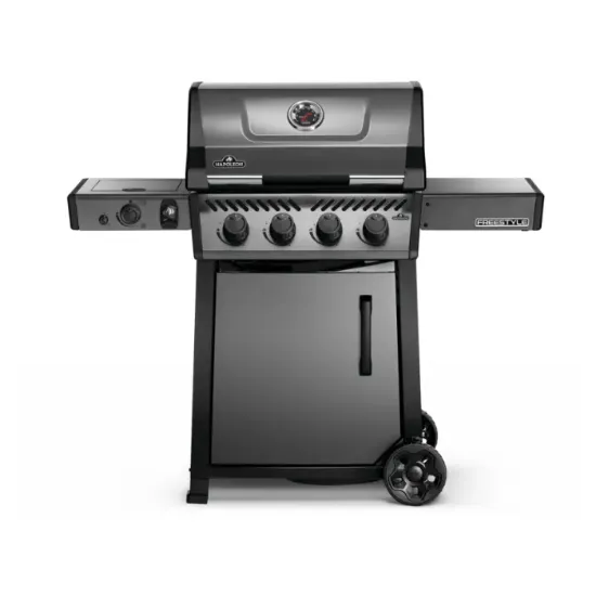 Picture of Freestyle 425 Propane Gas Gril with Infrared Side Burner, Graphite