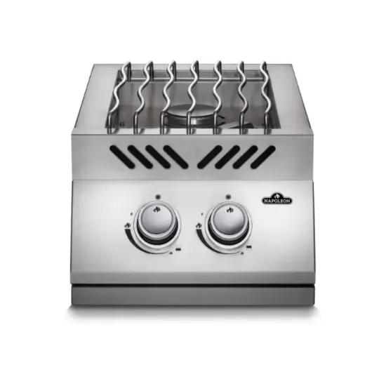 Picture of Offered by The Grills Shop Store - Built-In 500 Series 12"  Single Range Top Burner Propane, Stainless Steel | Napoleon